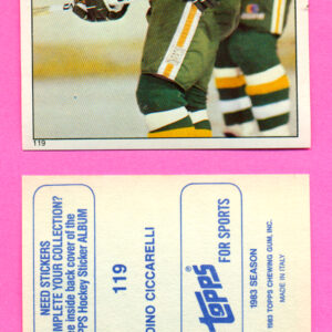 1983 Topps #119-Dino Ciccarelli