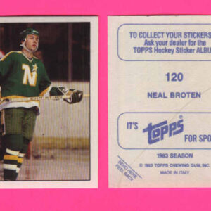 1983 Topps #120-Neal Broten