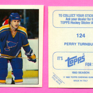 1983 Topps #124-Perry Turnbull