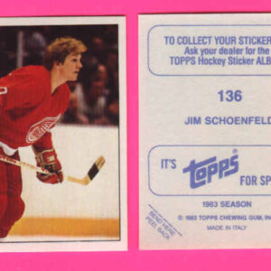 1983 Topps #136-Jim Schoenfeld