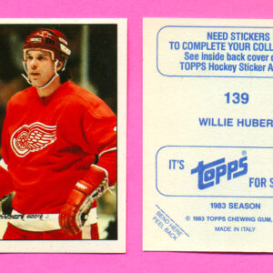 1983 Topps #139-Willie Huber