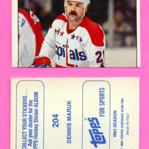 1983 Topps #204-Dennis Maruk