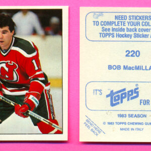 1983 Topps #220-Bob MacMillan