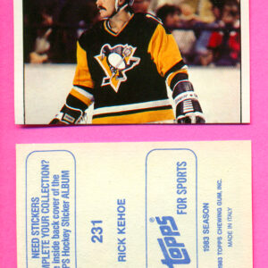 1983 Topps #231-Rick Kehoe