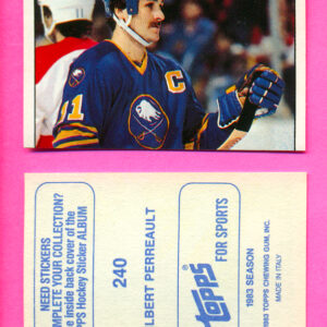 1983 Topps #240-Gilbert Perreault