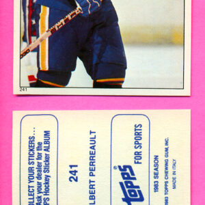 1983 Topps #241-Gilbert Perreault