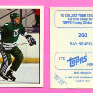 1983 Topps #260-Ray Neufeld