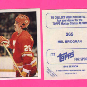 1983 Topps #265-Mel Bridgman