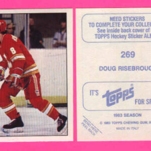 1983 Topps #269-Doug Risebrough
