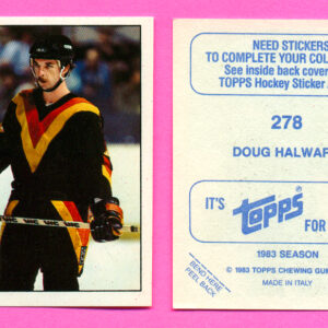 1983 Topps #278-Doug Halward