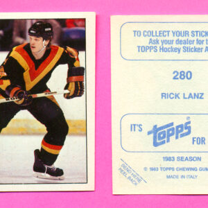 1983 Topps #280-Rick Lanz