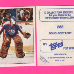 1983 Topps #288-Doug Soetaert