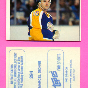 1983 Topps #294-Marcel Dionne