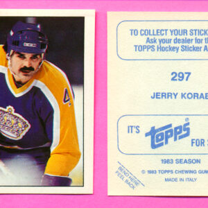 1983 Topps #297-Jerry Korab