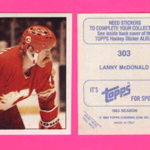 1983 Topps #303-Lanny McDonald