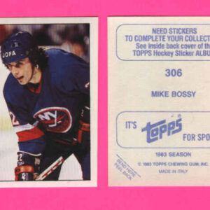 1983 Topps #306-Mike Bossy