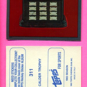 1983 Topps #311-Calder Memorial