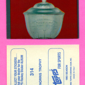 1983 Topps #314-James Norris