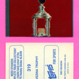 1983 Topps #319-Georges Vezina
