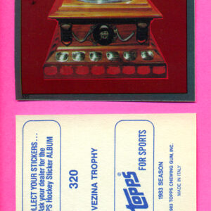 1983 Topps #320-Georges Vezina