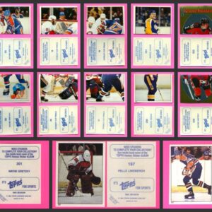 1983 TOPPS NHL Hockey Sticker Complete Set of 330 Pelle Lindbergh Rookie