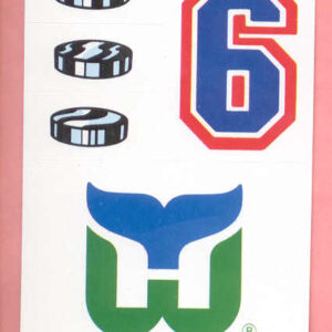 1985 Topps #25- Whalers Logo