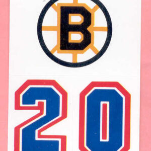 1985 Topps #31- Bruins Logo