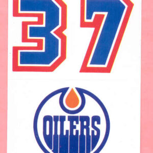 1985 Topps #40- Oilers Logo