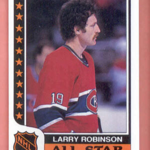 1986 Topps #12-Larry Robinson