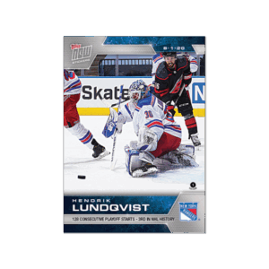 2020 PLAYOFFS TOPPS NOW 1 #SCP-1- Henrik Lundqvist (1 of 472)