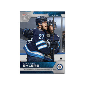 2020 PLAYOFFS TOPPS NOW 3 #SCP-13- Nikolaj Ehlers (1 of 255)