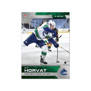 2020 PLAYOFFS TOPPS NOW 17 #SCP-107- Bo Horvat 2 (1 of 159)