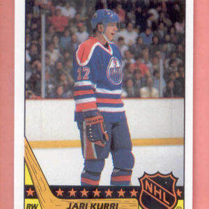 1987 Topps #4-Jari Kurri