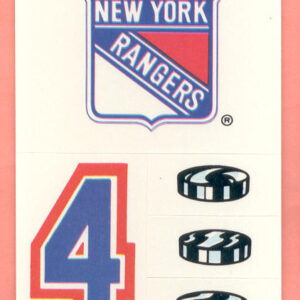 1987 Topps #17- Rangers Logo