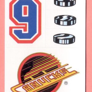 1987 Topps #24- Canucks Logo