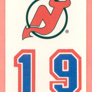 1987 Topps #27- Devils TOP Logo