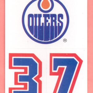 1987 Topps #33- Oilers TOP Logo
