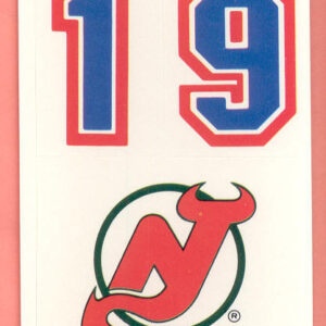 1987 Topps #34- Devils BOTTOM Logo
