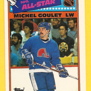 1988 Topps #7-Michel Goulet