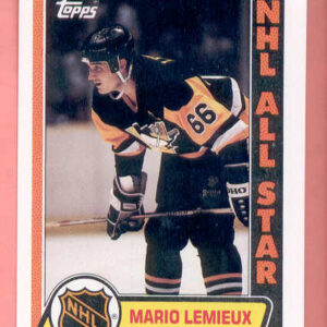 1989 Topps #3-Mario Lemieux