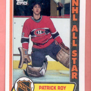 1989 Topps #6-Patrick Roy