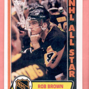 1989 Topps #8-Rob Brown