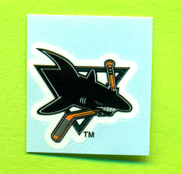 1997 Topps #67- Sharks Logo
