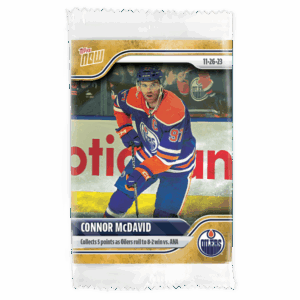 2023-24 TOPPS NOW /1 Gold Ice Parallel  #46- Connor McDavid (1 of 1)