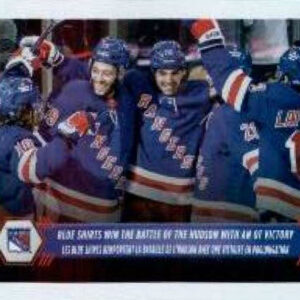 2023-24 TOPPS #325 - Team Highlight New York Rangers