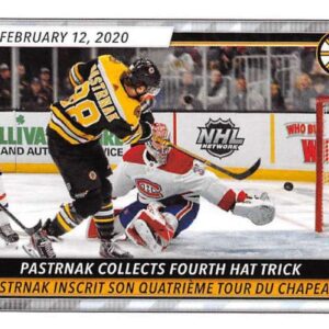 2020-21 TOPPS #36- David Pastrnak