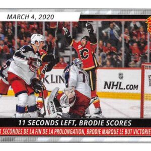 2020-21 TOPPS #70- Elias Lindholm