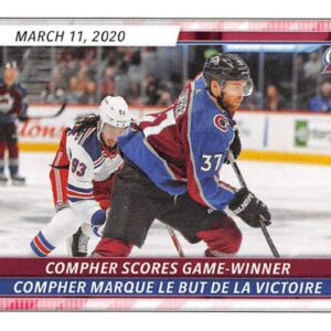 2020-21 TOPPS #121- J.T. Compher