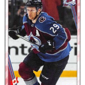 2020-21 TOPPS #125- Nathan MacKinnon
