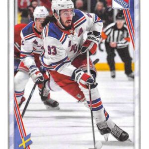 2020-21 TOPPS #331- Mika Zibanejad